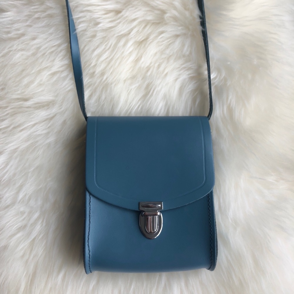 rare Cambridge Satchel Bag -mini Airy Blue-